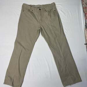 Eddie Bauer Men’s Khaki Pants Straight Fit Size 36x32